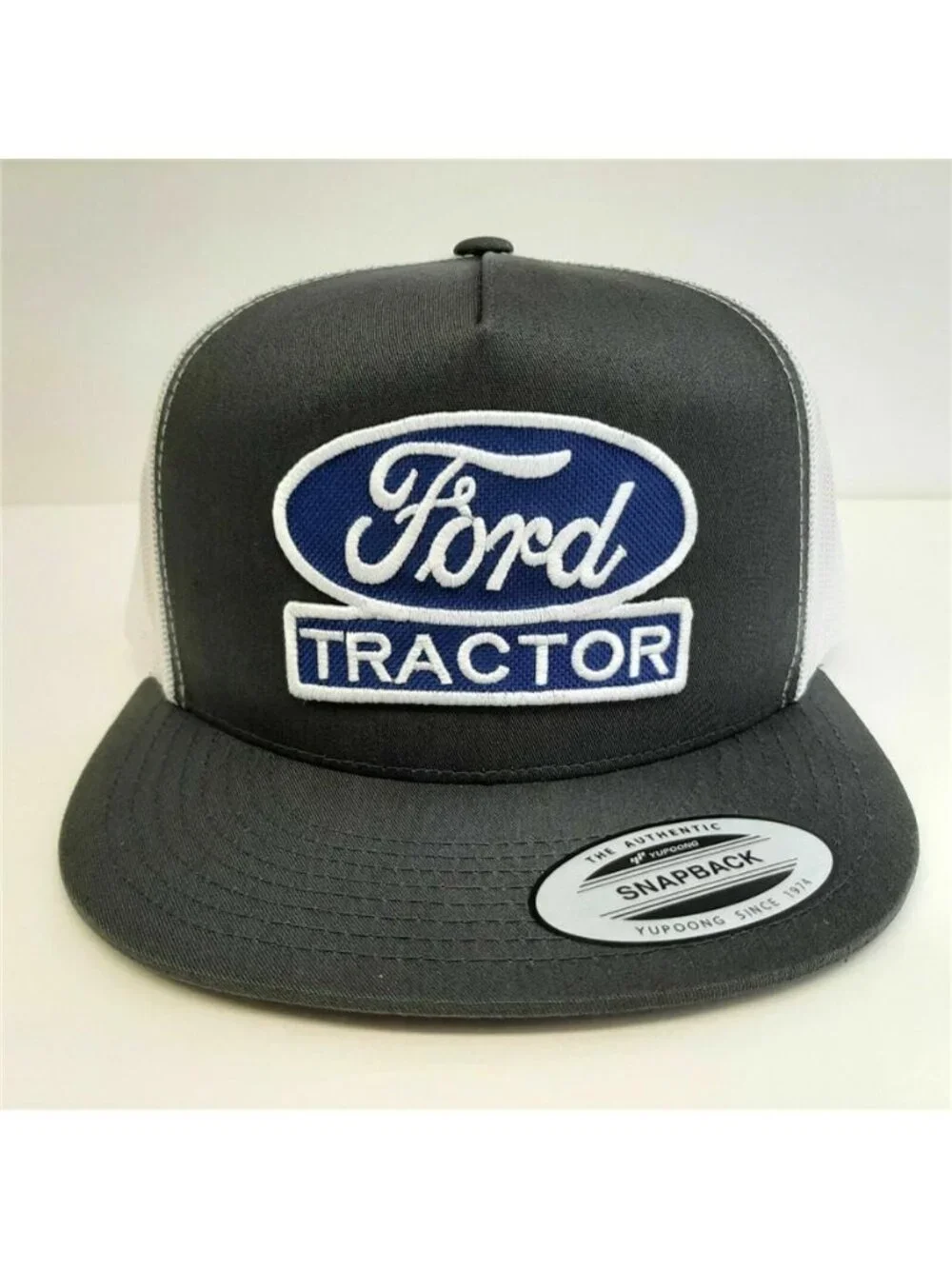 Retro Ford Tractor 8N Patch Trucker Hat Black Richardson 112 Snapback New Farmer